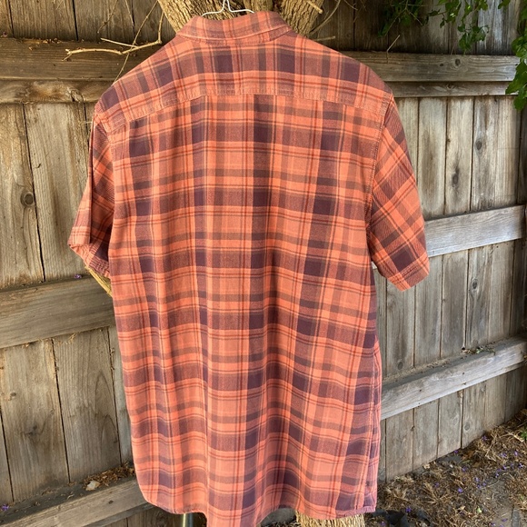 Cotton Plaid Short Sleeve Button Up by GRAYERS - Picture 3 of 6